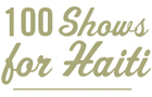 100 Shows for Haiti logo