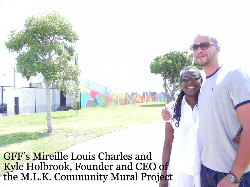 Mireille Louis Charles and Kyle Holbrook